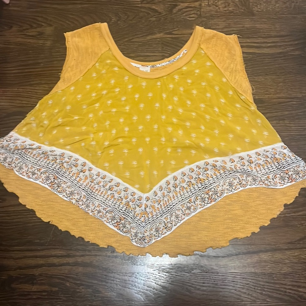Yellow top from We the free